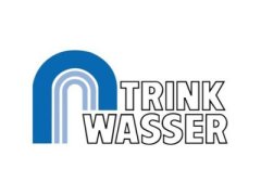 Trinkwasser-Logo mit weissem Verlauf